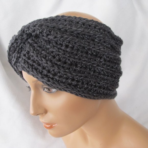 Must Bundle - Handmade Reflective Winter Twisted Earwarmer Headband - Picture 5 of 8